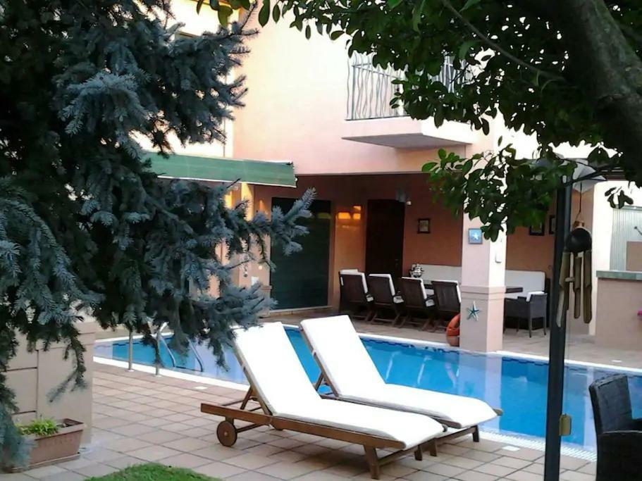 4-Seasons Pool Villa Near Meteora Tríkala Zewnętrze zdjęcie