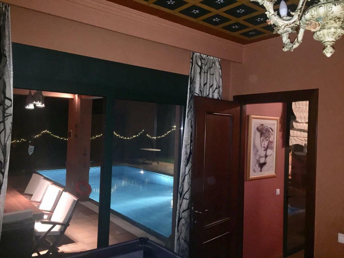 4-Seasons Pool Villa Near Meteora Tríkala Zewnętrze zdjęcie